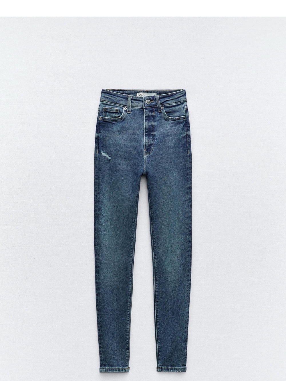 Zara Skinny Jeans in Dark Blue Denim